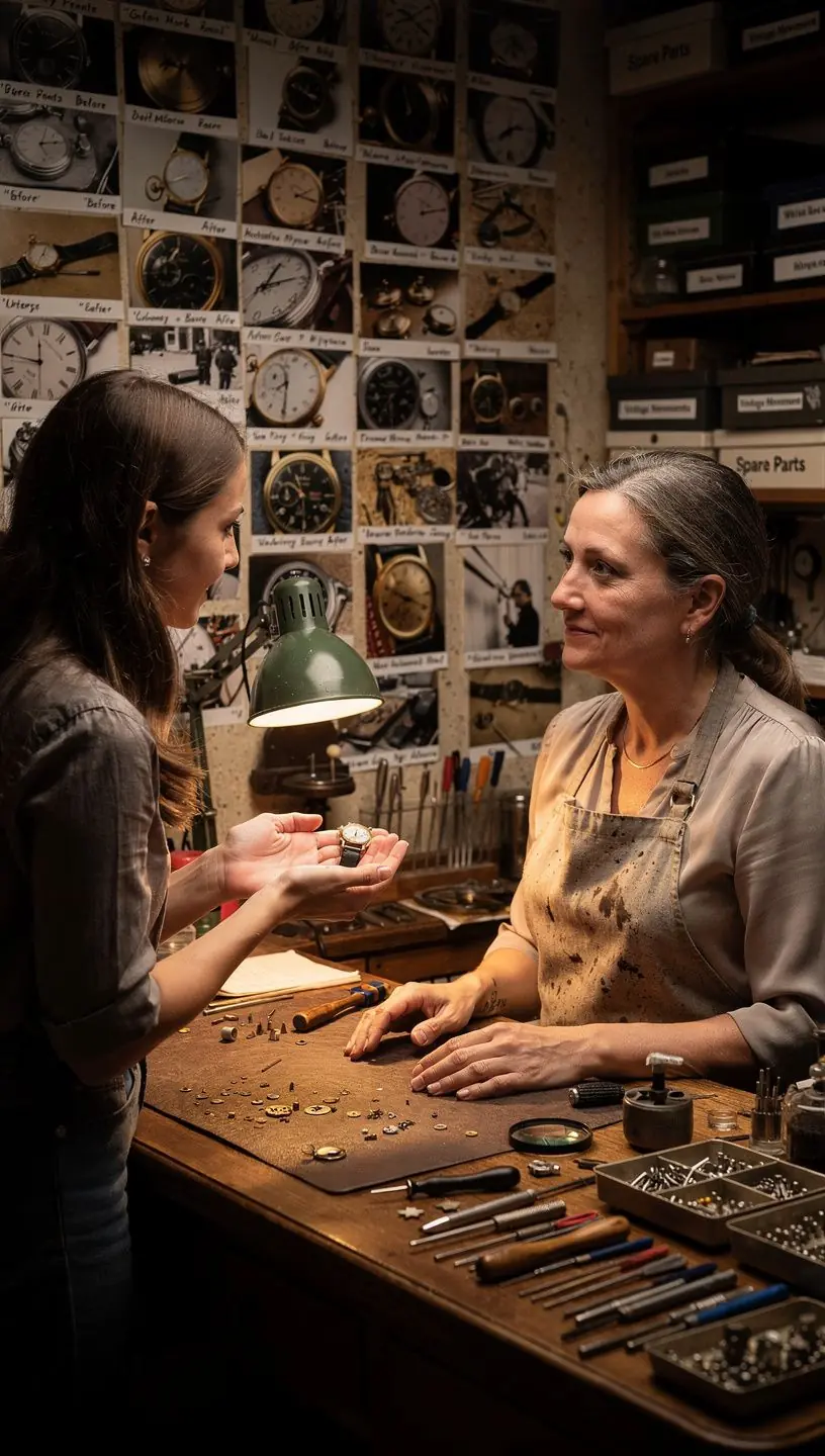 Regular watch maintenance ensures longevity and performance.