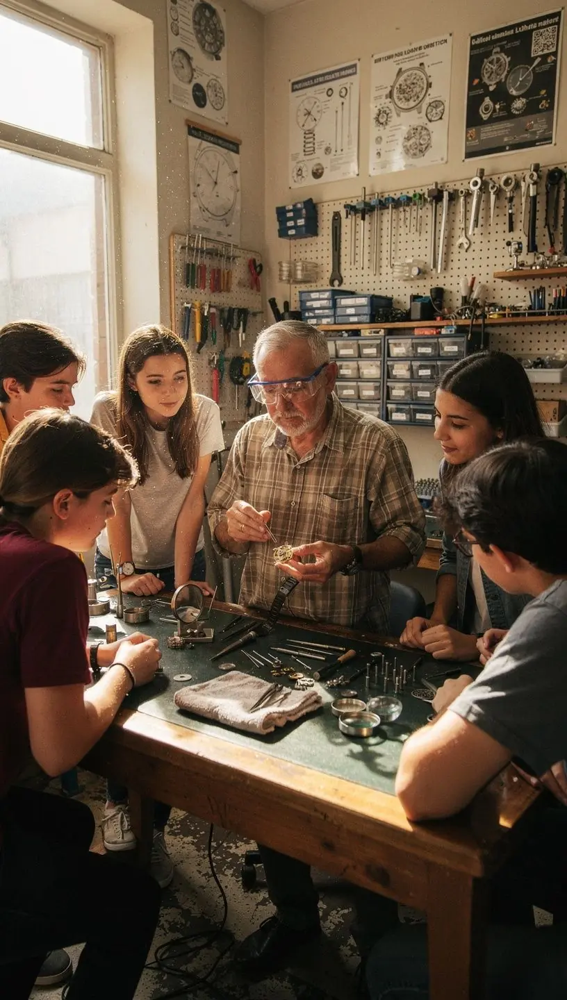 Watch repair tools diagnosing mechanical watch issues